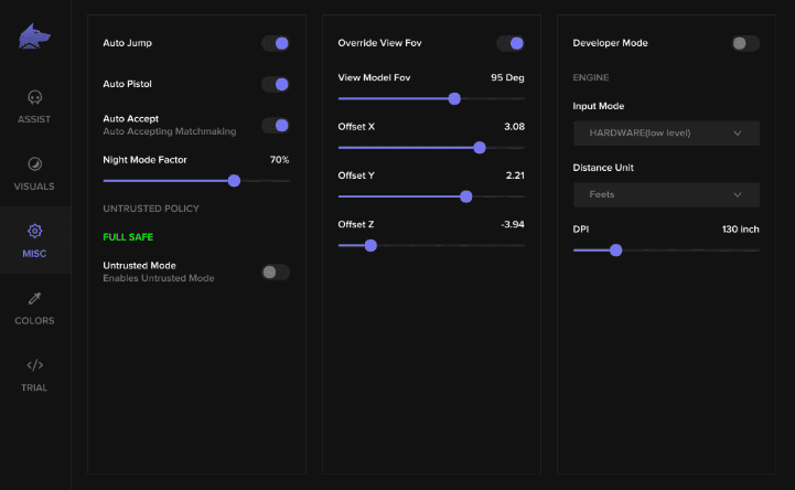 cs2 hack menu