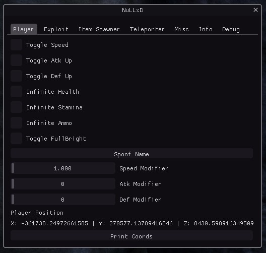 Palworld Cheats & Hacks - Elevate Your Gameplay Online palworld cheat menu interface showing features in the players tab.