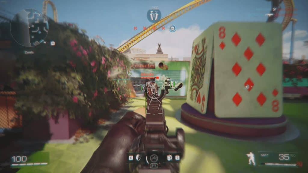 XDefiant Cheats & Hacks (Undetected) ⚡ Aimbot & ESP XDefiant Wallhack showing enemy positions through barriers on Arena maps