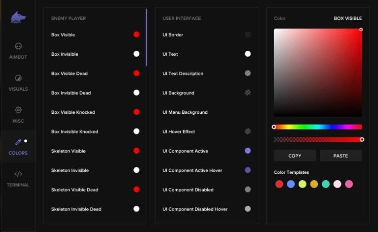 Black Ops 7 ESP overlay — boxes, skeleton, distance labels on PC