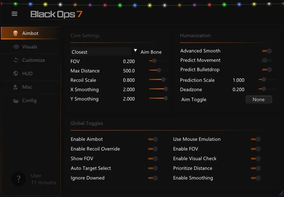 Black Ops 7 Cheats & Hacks (BO7) — Aimbot, ESP & Spoofer Legit Settings BO7