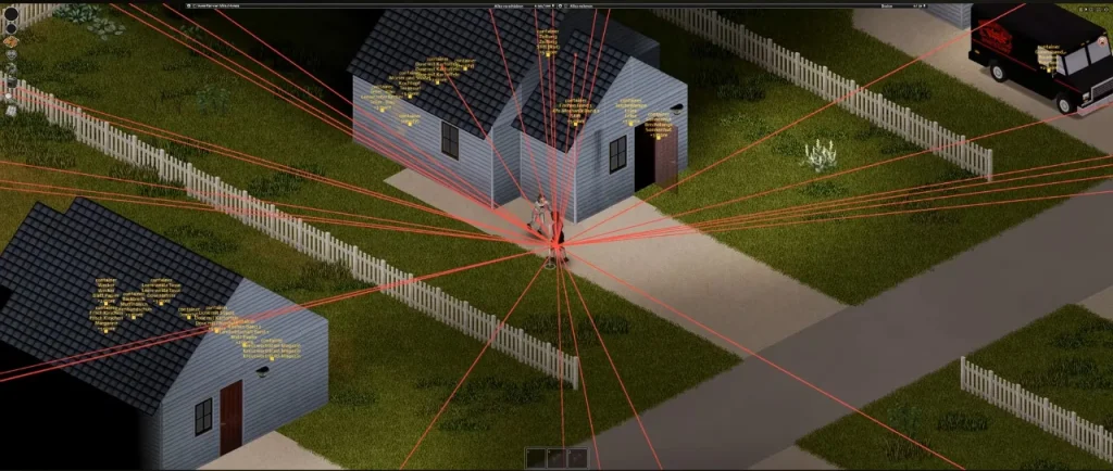 Project Zomboid Cheats: Undetected Cheat Menu & ESP Project Zomboid radar and container ESP